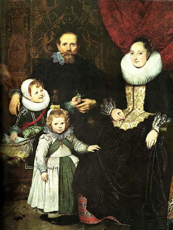 Cornelis de Vos the painter and his family Norge oil painting art